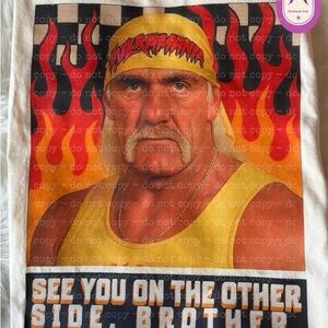 Large Hulk Hogan Comfort Colors Tee